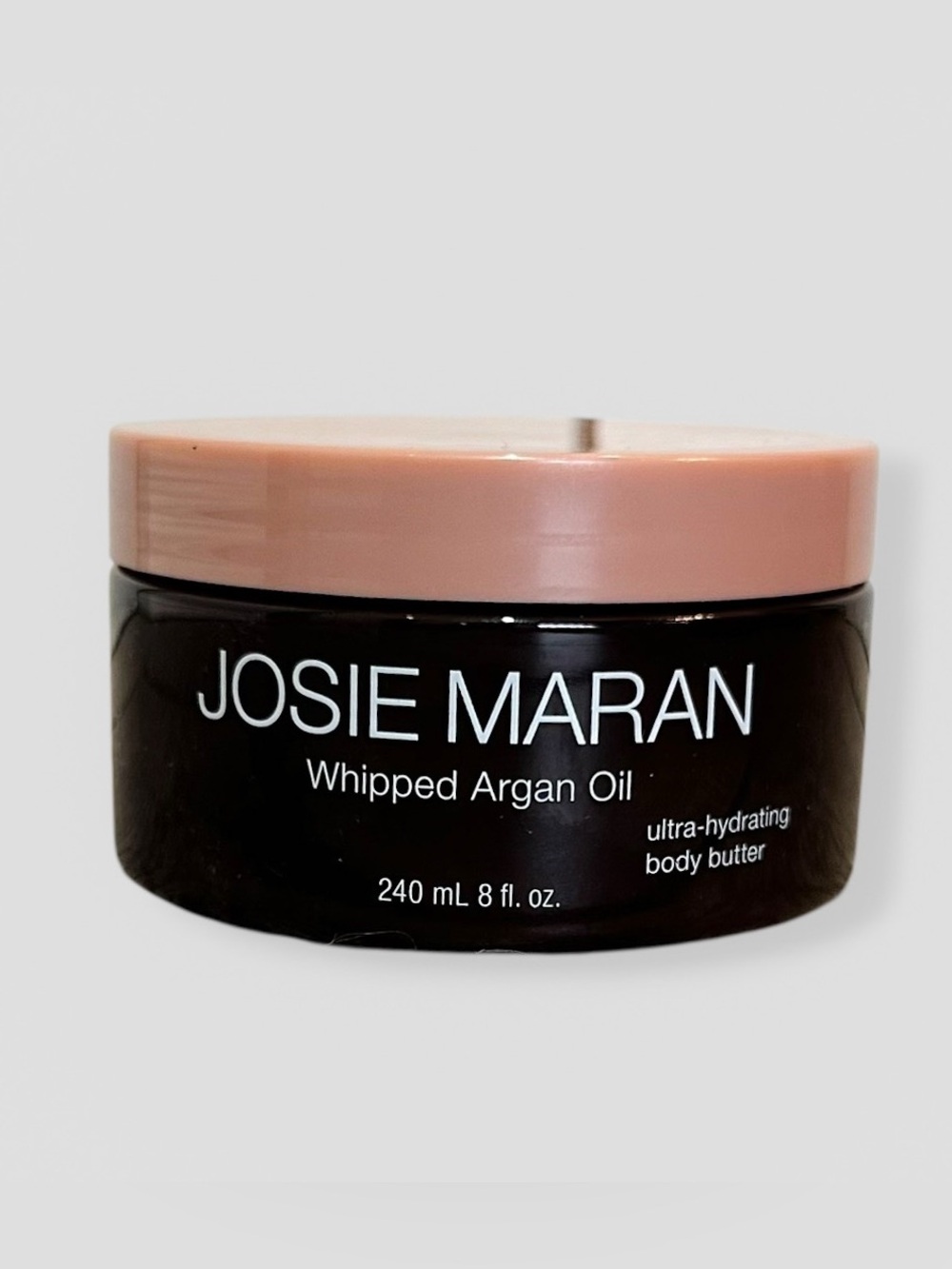 NEW Josie Maran Whipped Argan Oil Hydrating Peppermint Bark Body Butter 8oz RARE